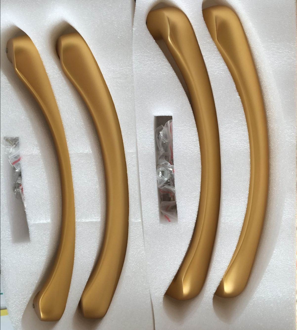 铝合金推拉门拉手 氧化金拉手 锻打氧化320长拉手