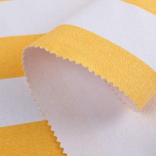 39*24纯棉条纹帆布 秋冬全棉平纹印花帆布 家居家纺沙发布装饰布