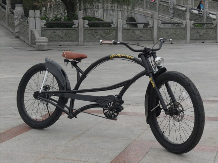 上海七略直销26寸出口欧美哈雷太子自行车