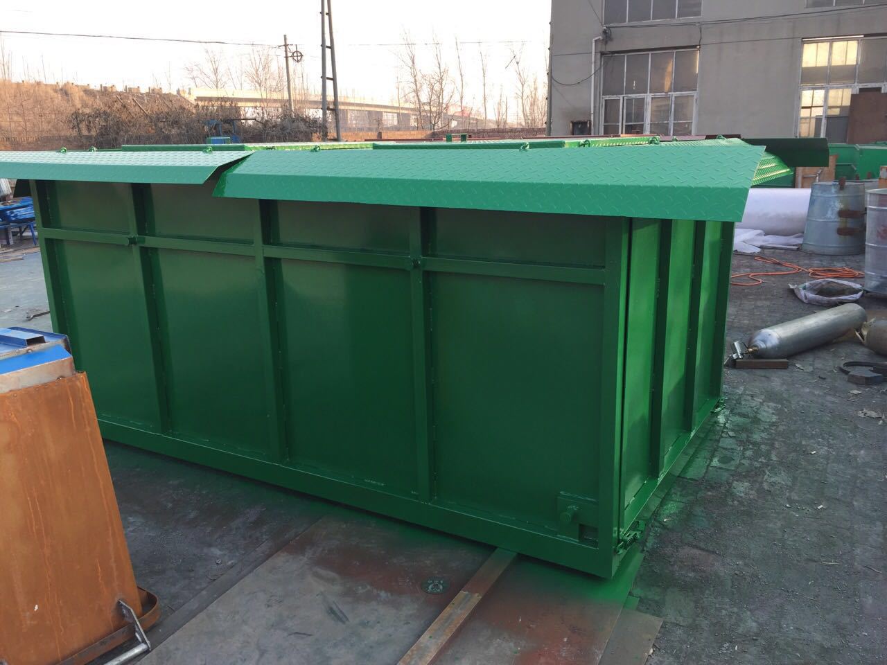 地埋式垃圾箱大垃圾箱环卫垃圾箱挂车垃圾箱地坑式垃圾箱