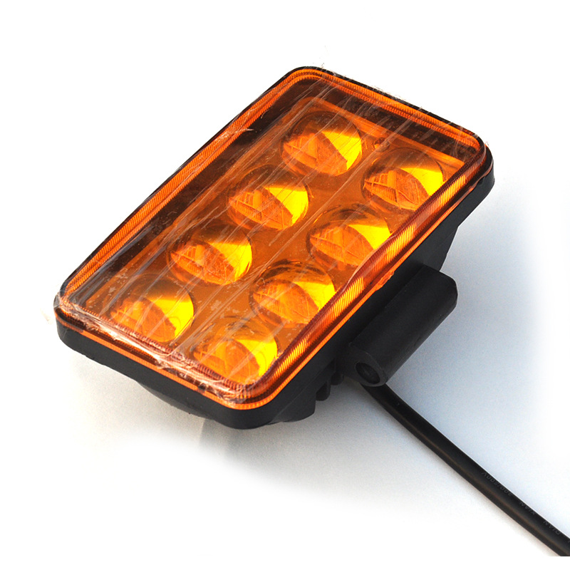 12v24v通用40w4寸led汽车方灯前照射灯货车新款四寸方led雾灯