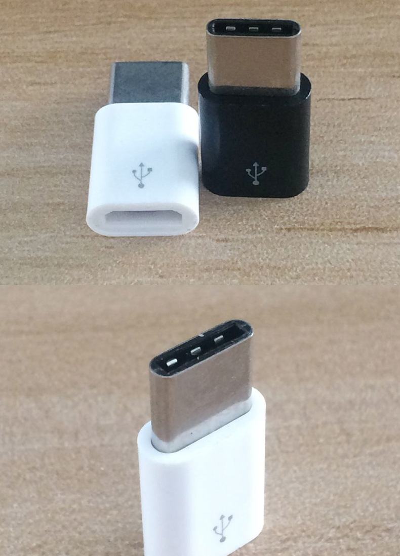 type-c转接头适用于小米4c/5乐视1s安卓数据线usb手机充电转换头