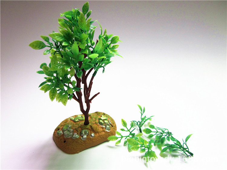 5cm高大号沙盘塑料仿真树微景观植物可拆装槐树心理沙盘树模型