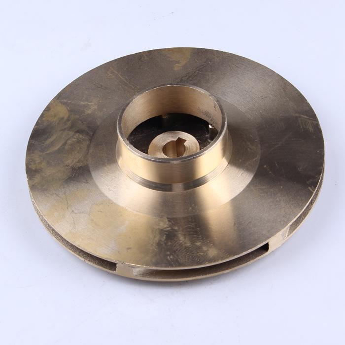 jsp455 水泵配件 铜叶轮 外径128mm 内径10mm可定制