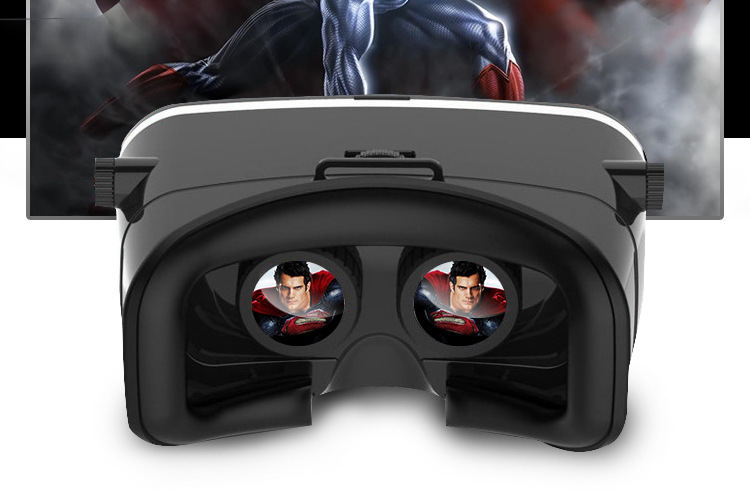 3dvr眼镜千幻vr虚拟现实3d手机眼镜头戴式vrbox3d眼镜4代