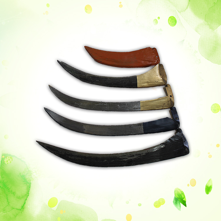 现货批发 镰刀 农用 宽扇镰刀 不锈钢镰刀 精品家用五金园林工具