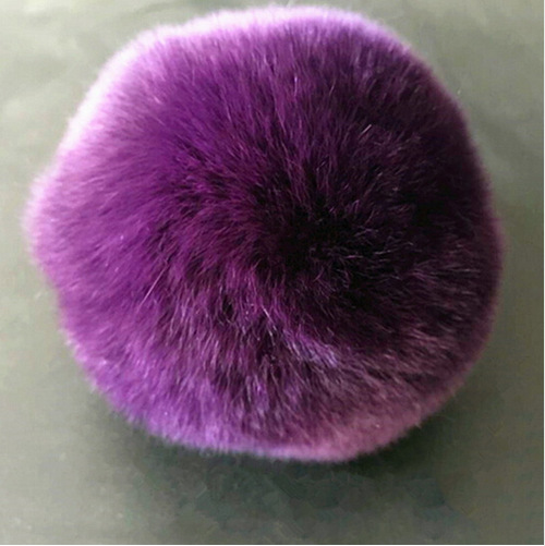 獭兔毛球 8 到 10cm 超大毛球 配饰 服装 鞋 帽专用