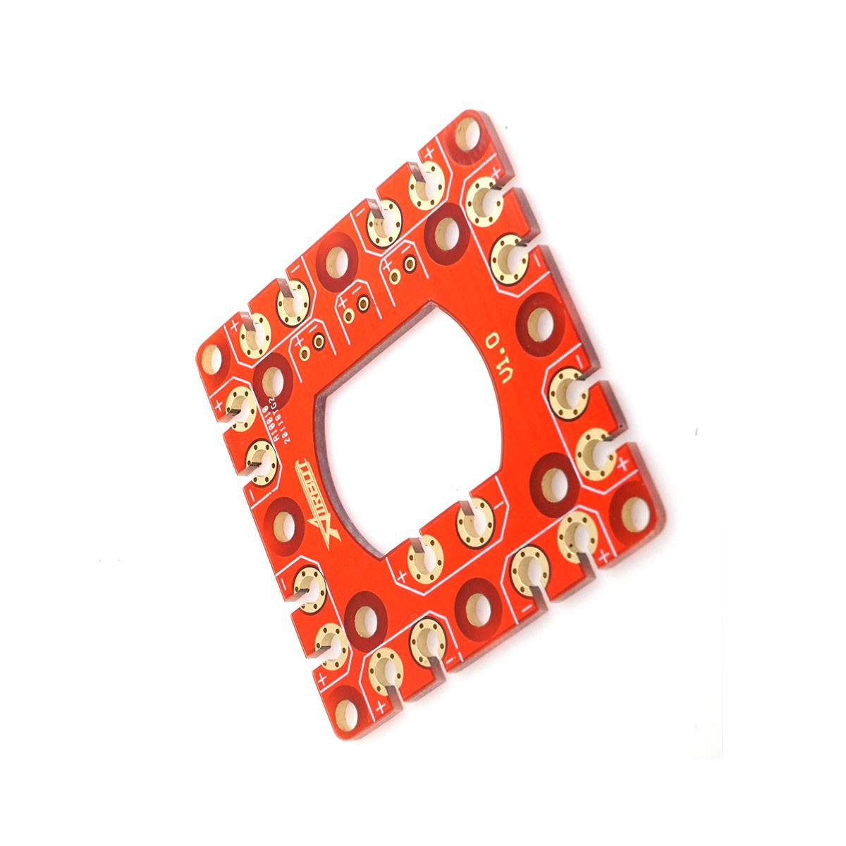 厂家直销 量多优惠 红色分电板 2oz 铜 飞控 多轴飞行器分电板