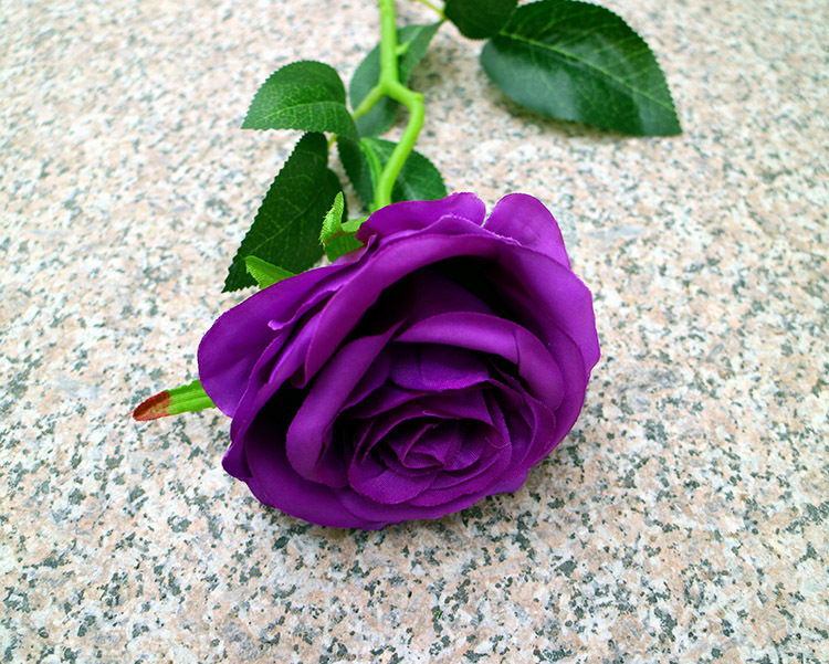 单枝玫瑰花假花仿真玫瑰花束花藤单支玫瑰婚庆花假花装饰客厅