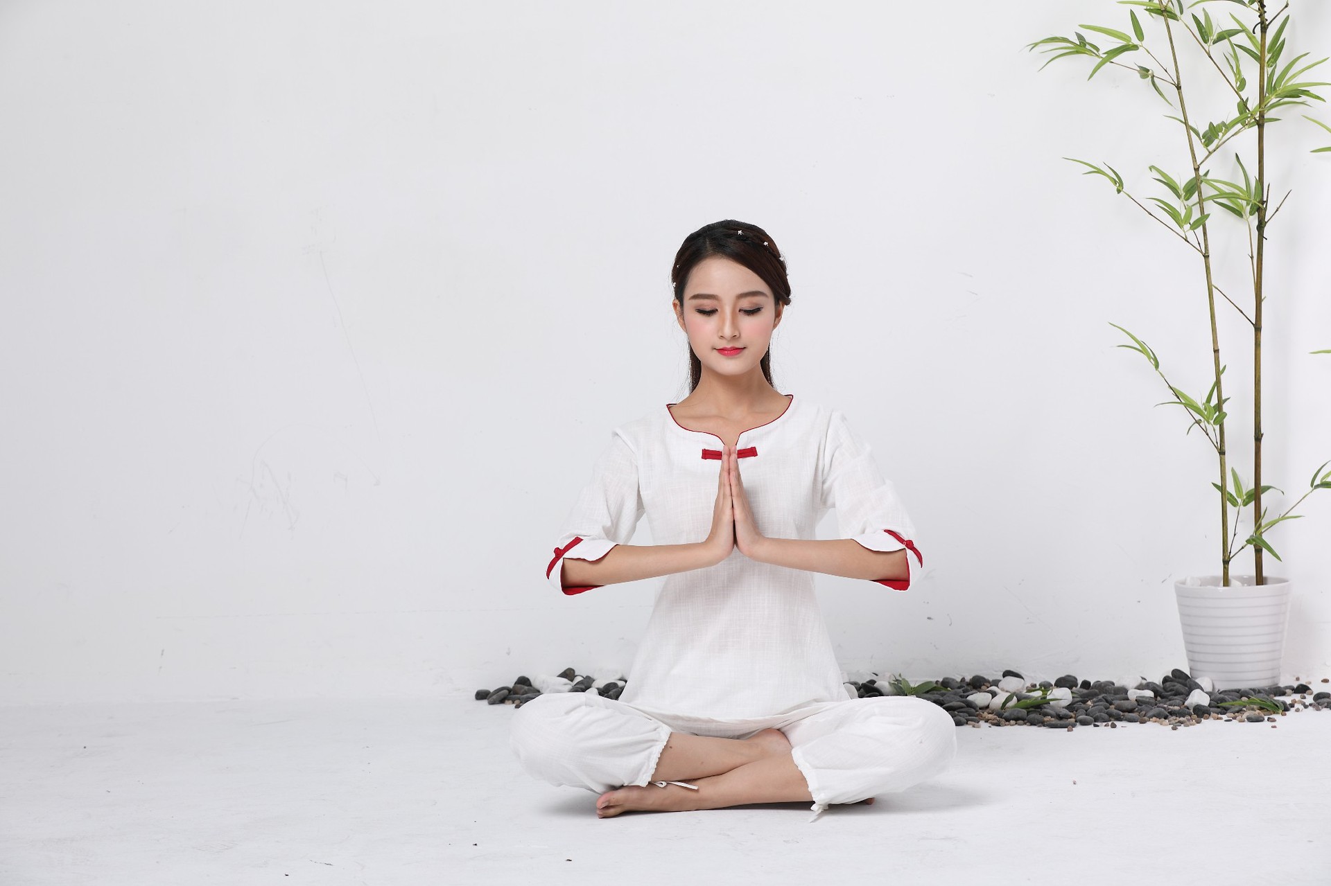 实拍厂家高端中式禅修服复古大码女茶服棉麻打坐瑜伽服套装批发