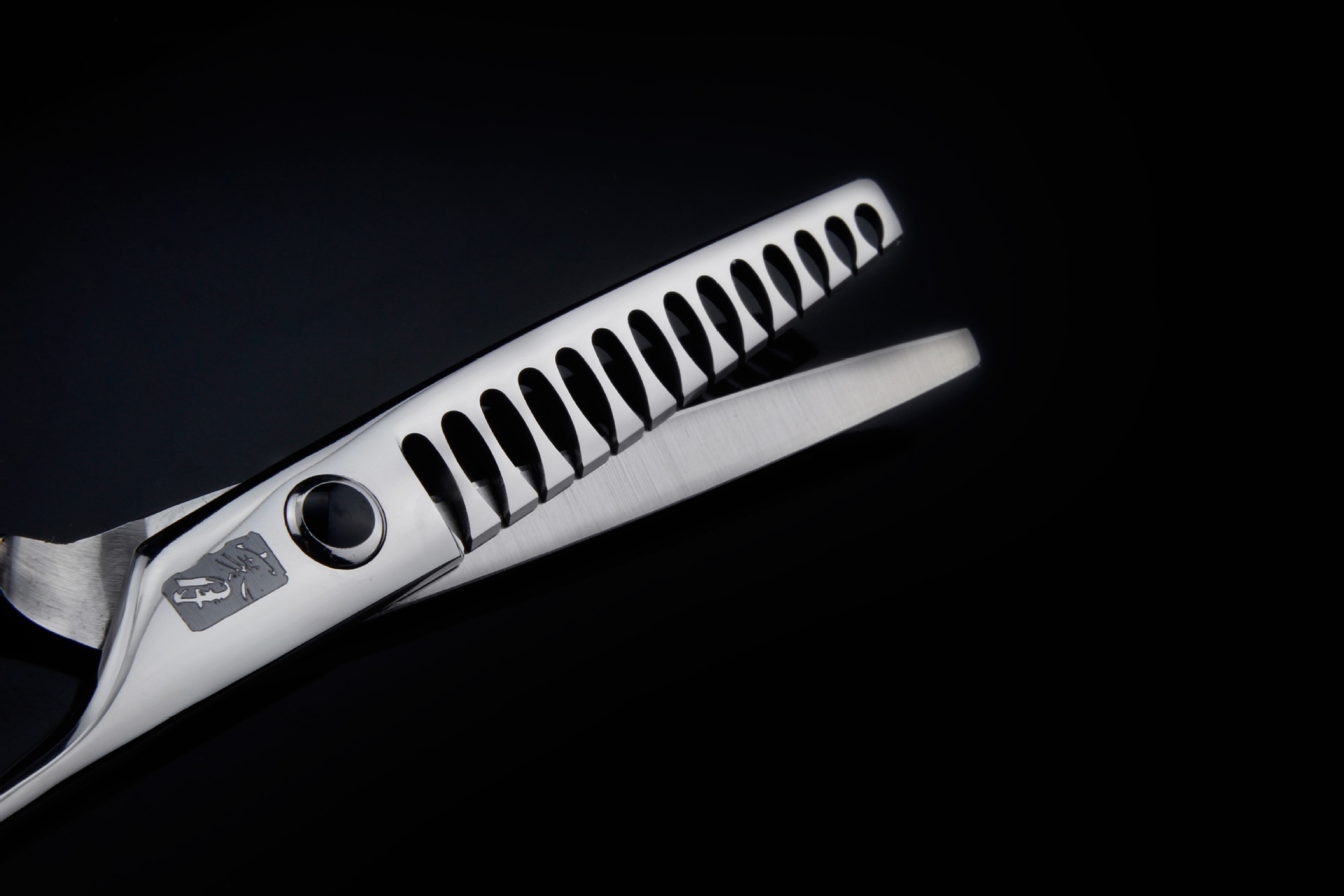 寒月理发剪刀鱼骨剪无痕牙剪美发牙剪理发牙剪大鱼骨剪