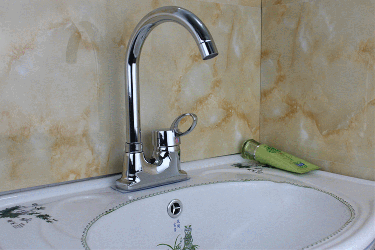 樱花卫浴面盆龙头冷热水龙头双孔单把龙头洗手洗脸盆菜盆水龙