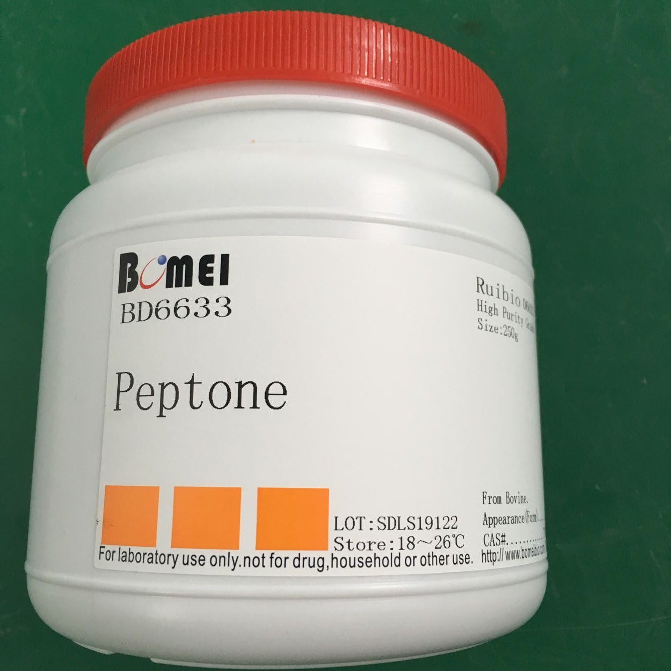 蛋白胨 (牛)   peptone   科研实验试剂 250g