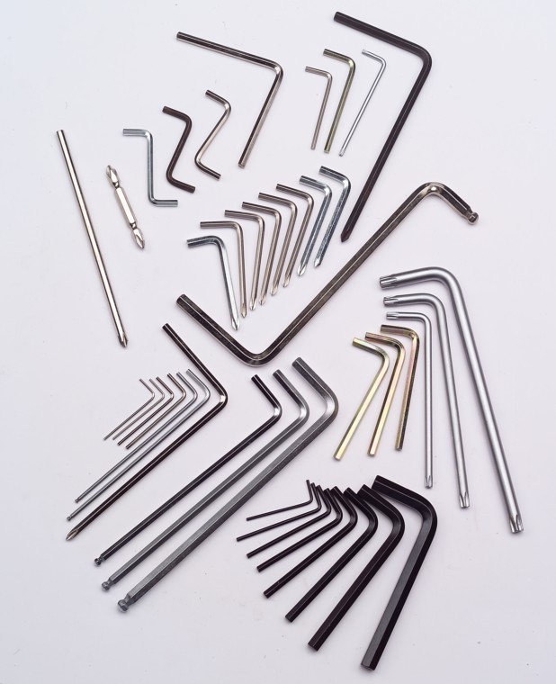 内威豪牌厂家批发公制标准平头发黑内六角扳手1.5-19mm手动工具