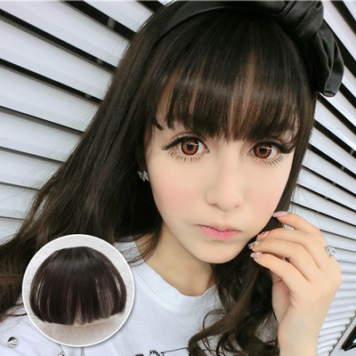 假刘海发片韩式空气薄刘海内卷微厚碎齐刘海隐形哑光女神必备神.