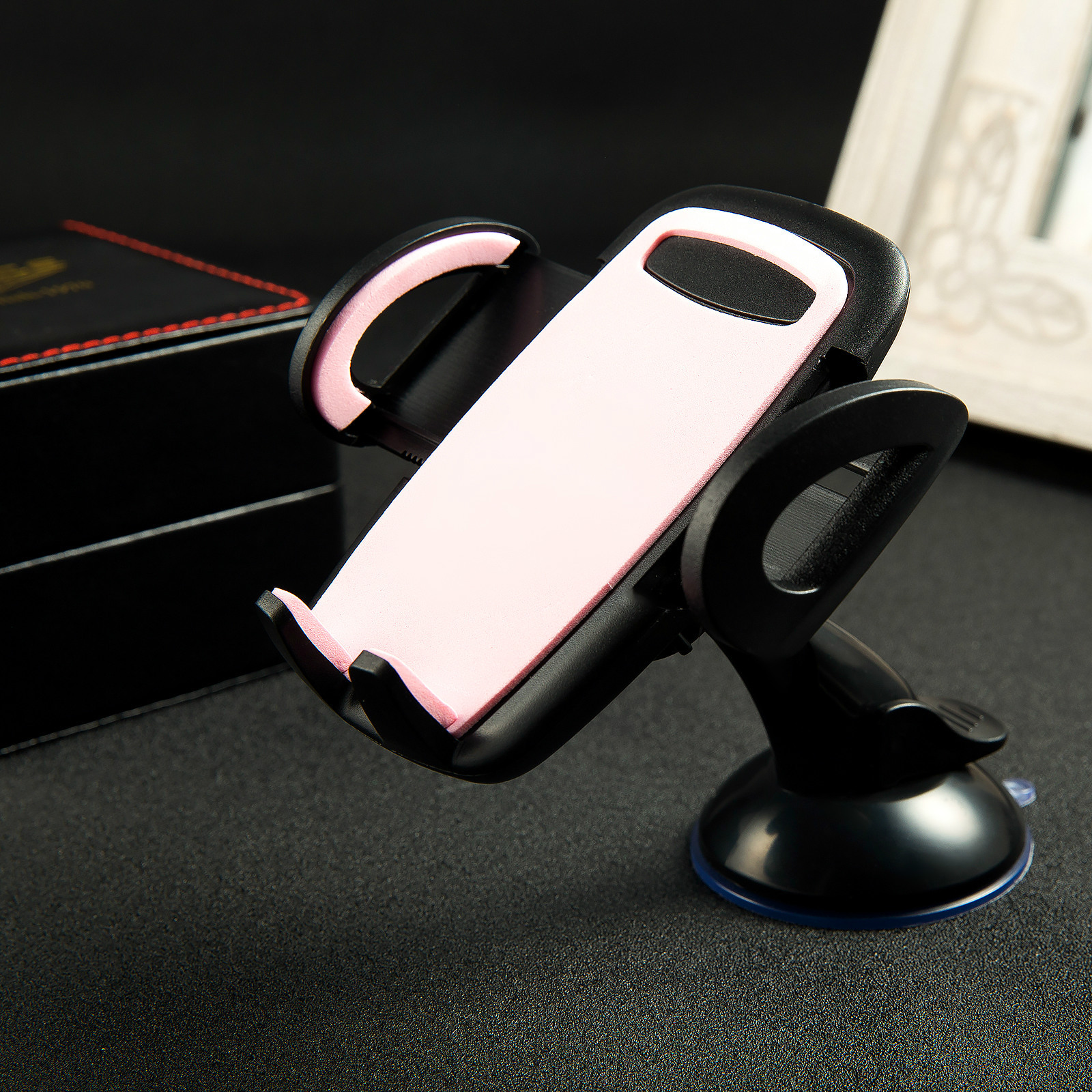 新款三脚支架 手机支架 万能车载手机支架 多功能吸盘手机支架