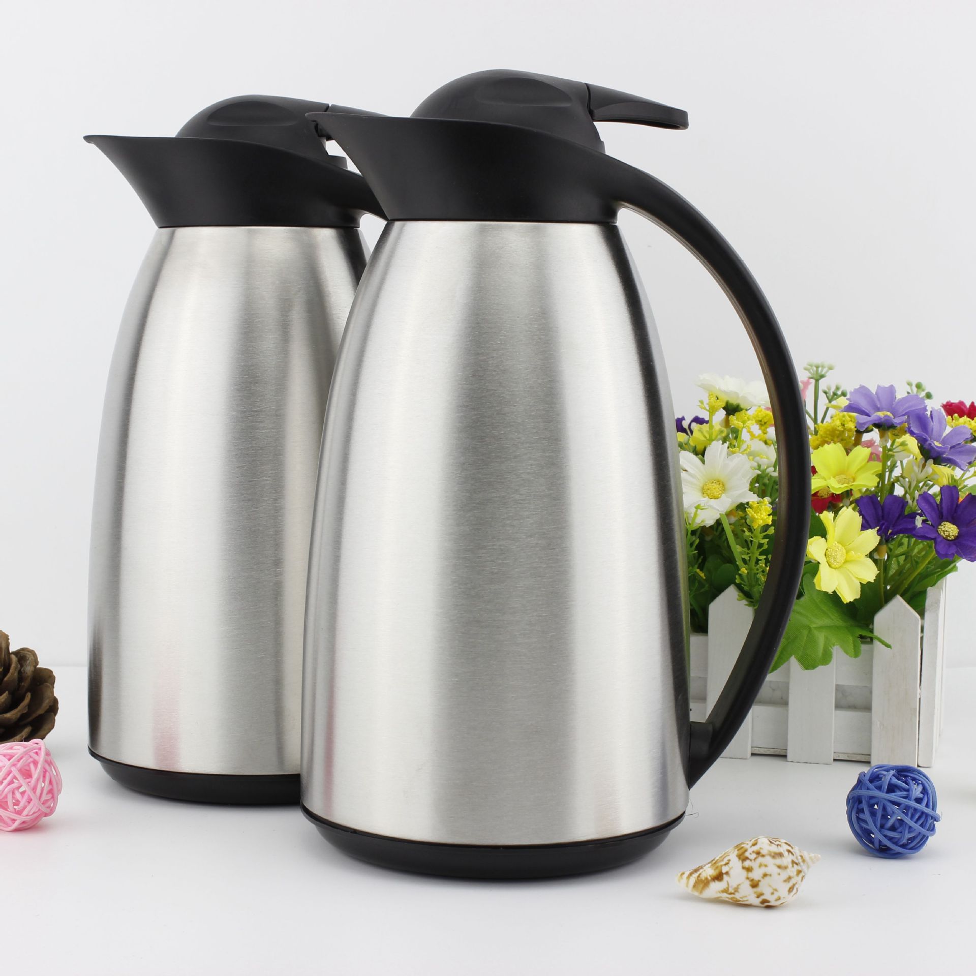 Penguin Glass Liner Insulation Bottle Household Large Capacity Kettle Kettle Creative Coffee Pot Stainless Steel Thermos