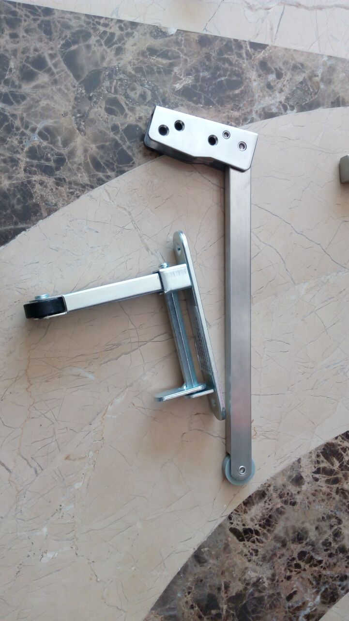 防火门顺序器 顺位器 7字型顺位器 不锈钢双开门l型顺位器