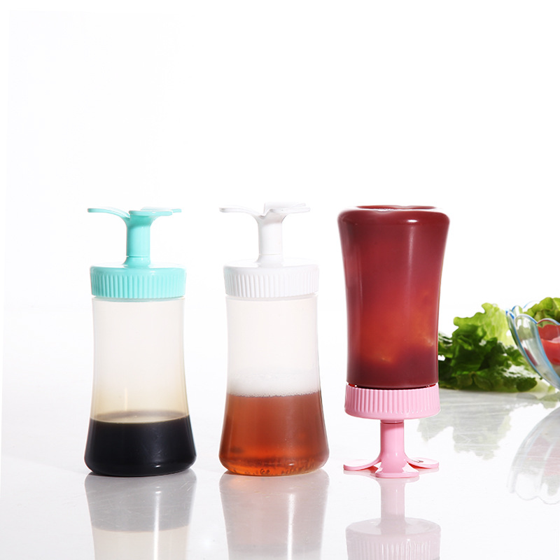 日本进口inomata沙拉瓶 挤酱瓶 调味调料瓶 挤压式色拉瓶 控油瓶