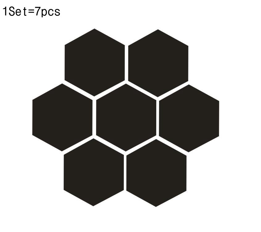 速卖通亚马逊爆款蜂窝六边形亚克力镜面背景墙壁装饰水晶立体墙贴