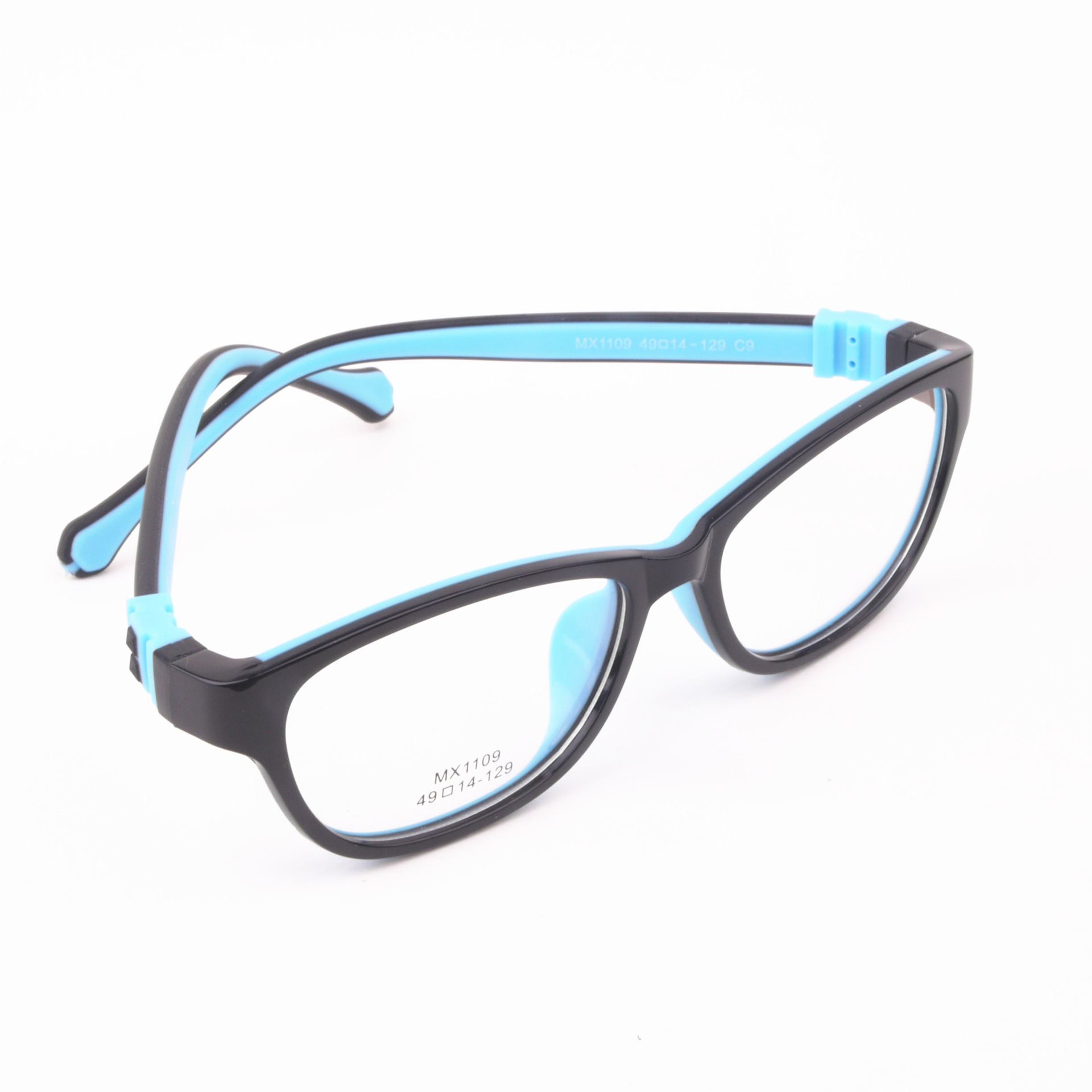 厂家直销儿童硅胶眼镜 超轻近视架近视远视弱视眼镜框1109