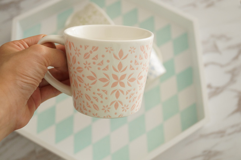 马卡龙浅色浮雕复古蕾丝花纹陶瓷马克杯 粉嫩下午茶杯 浓缩咖啡杯