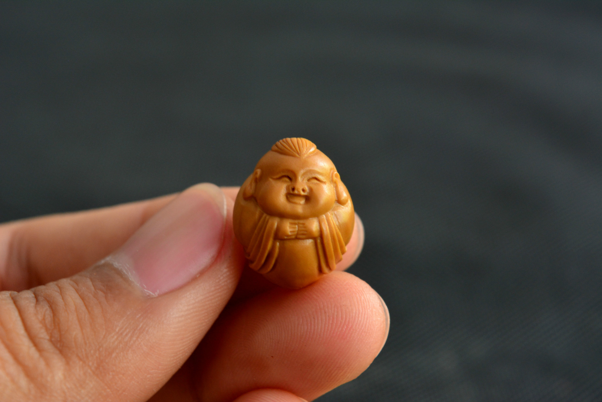 承宣核雕 纯手工橄榄核雕刻阿福小籽手串 橄榄胡手串手链文玩批发