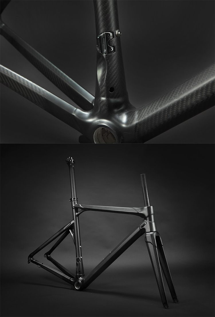 工厂直销碳纤维公路自行车车架 50/53-其他非机动车配件