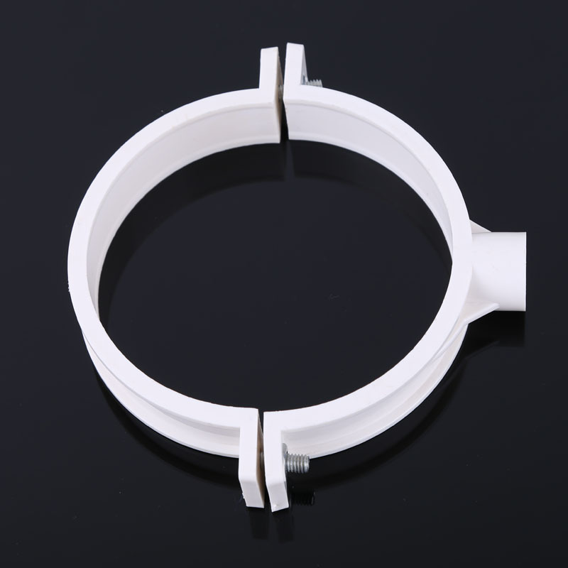 厂家直销 pvc-u管卡 大口径塑料管卡耐酸耐碱耐腐蚀 pvc管材配件