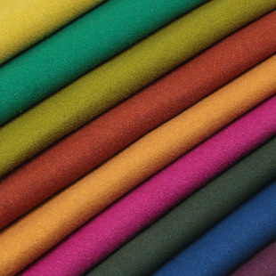 精品女装毛呢时装大衣面料金奥呢假双层