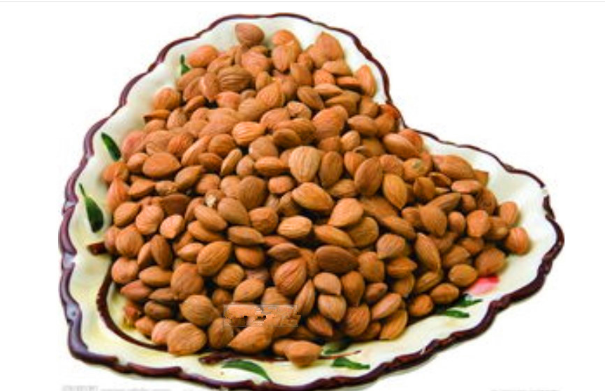 中药材苦杏仁 甜杏仁 北杏仁 带皮杏仁止咳润肠 500克一斤起批