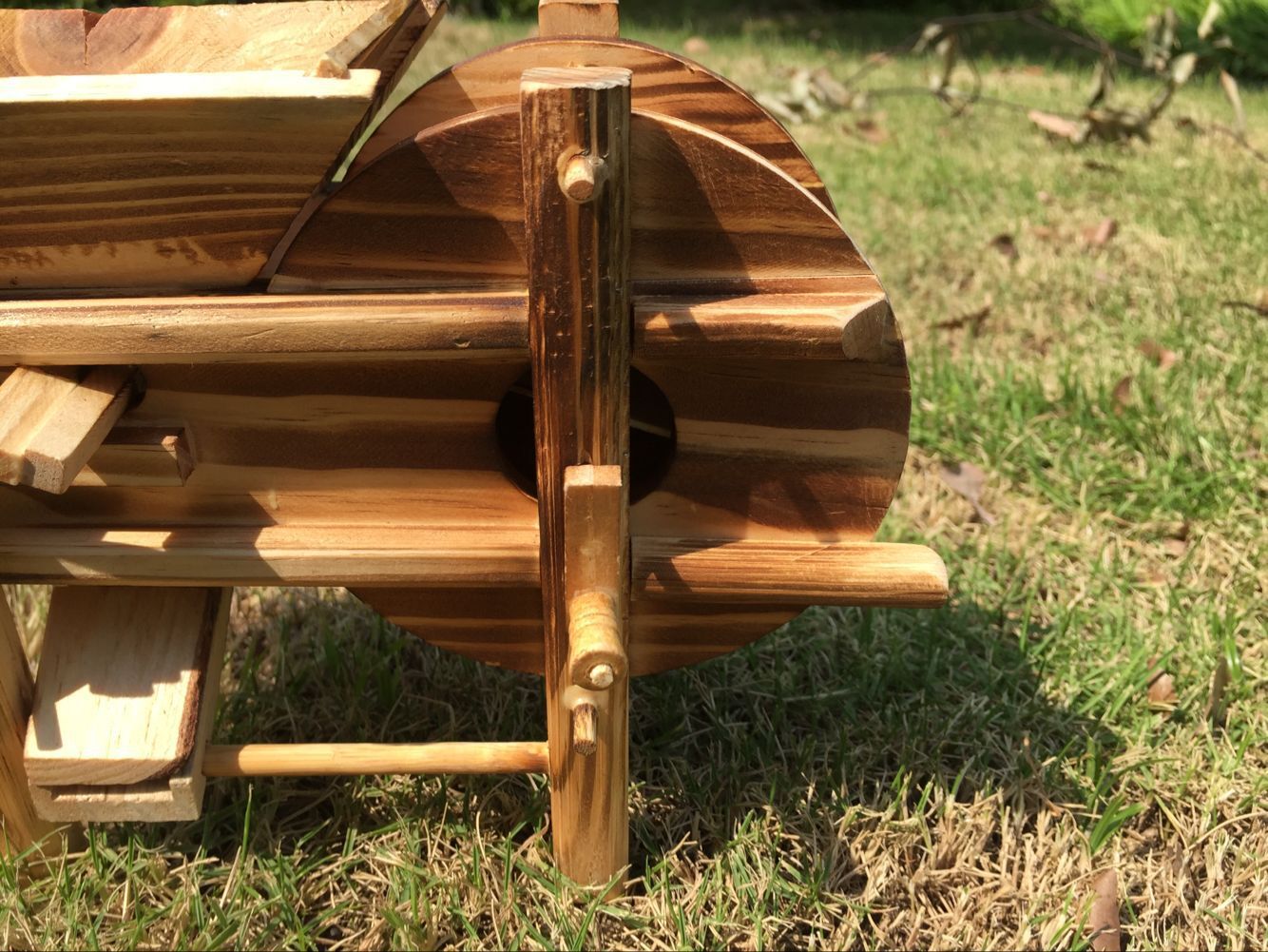 厂家直销 木质旅游工艺品 仿古农具谷风车