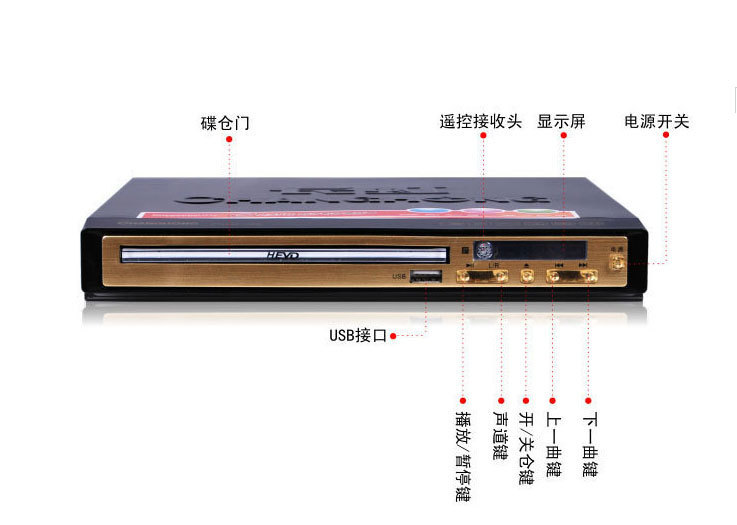批发长虹789影碟机vcddvdevd支持多种格式支持usb播放的dvd