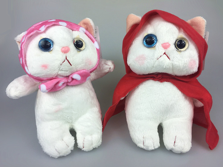 韩国choochoocat可爱猫咪猫猫卡通毛绒公仔玩偶玩具生日礼物