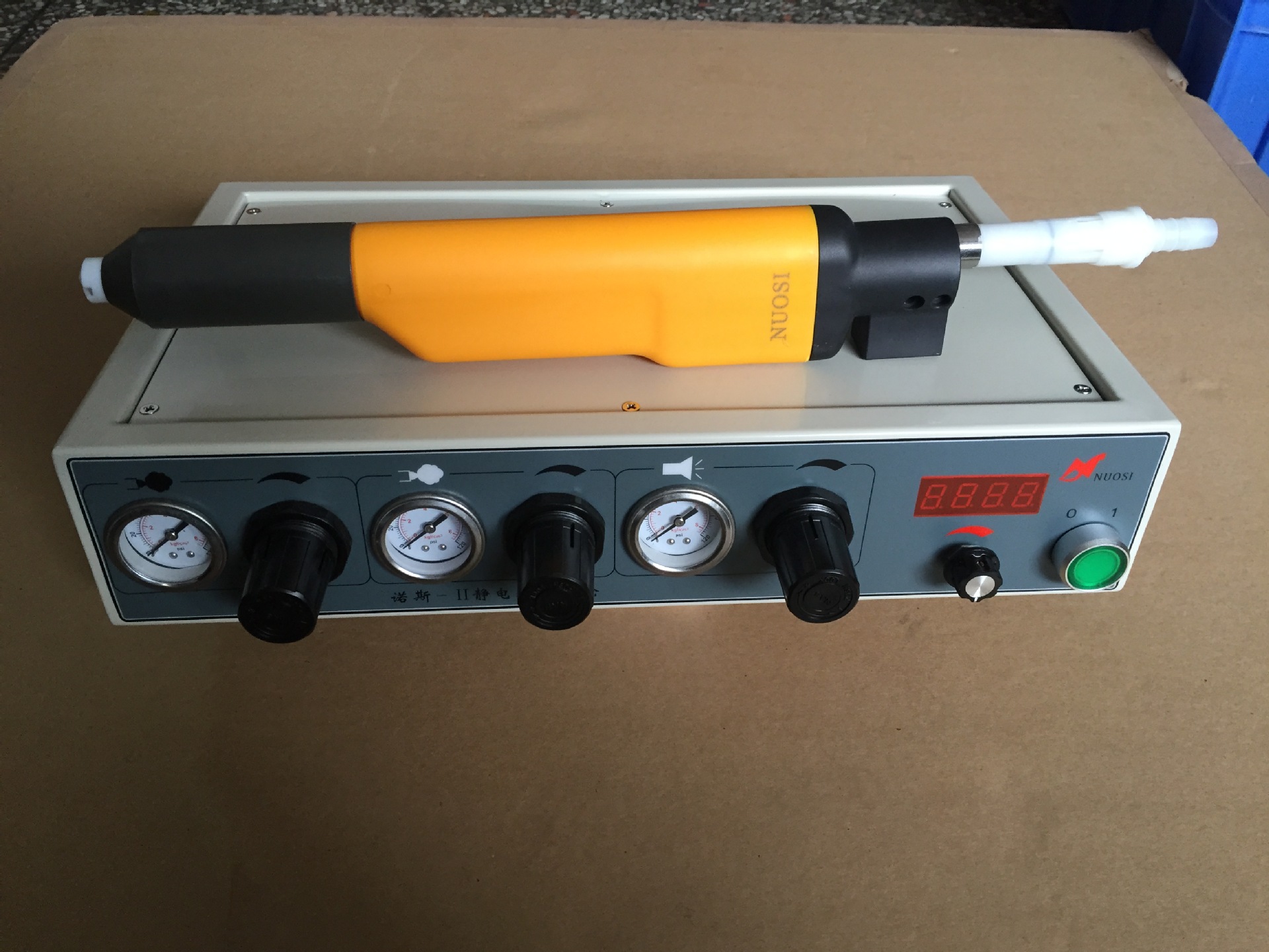 粉体静电喷枪 百诺自动粉体喷枪 自动喷涂机批发