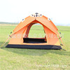 厂家直销 双用旅游帐篷 户外 弹簧自动双层3-4人户外野营帐篷|ru