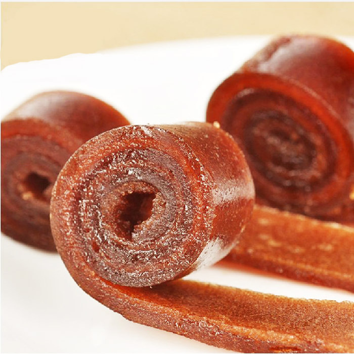 铁山楂 山楂卷 果丹皮 开胃助消化独 山楂制品散装批发 5斤装