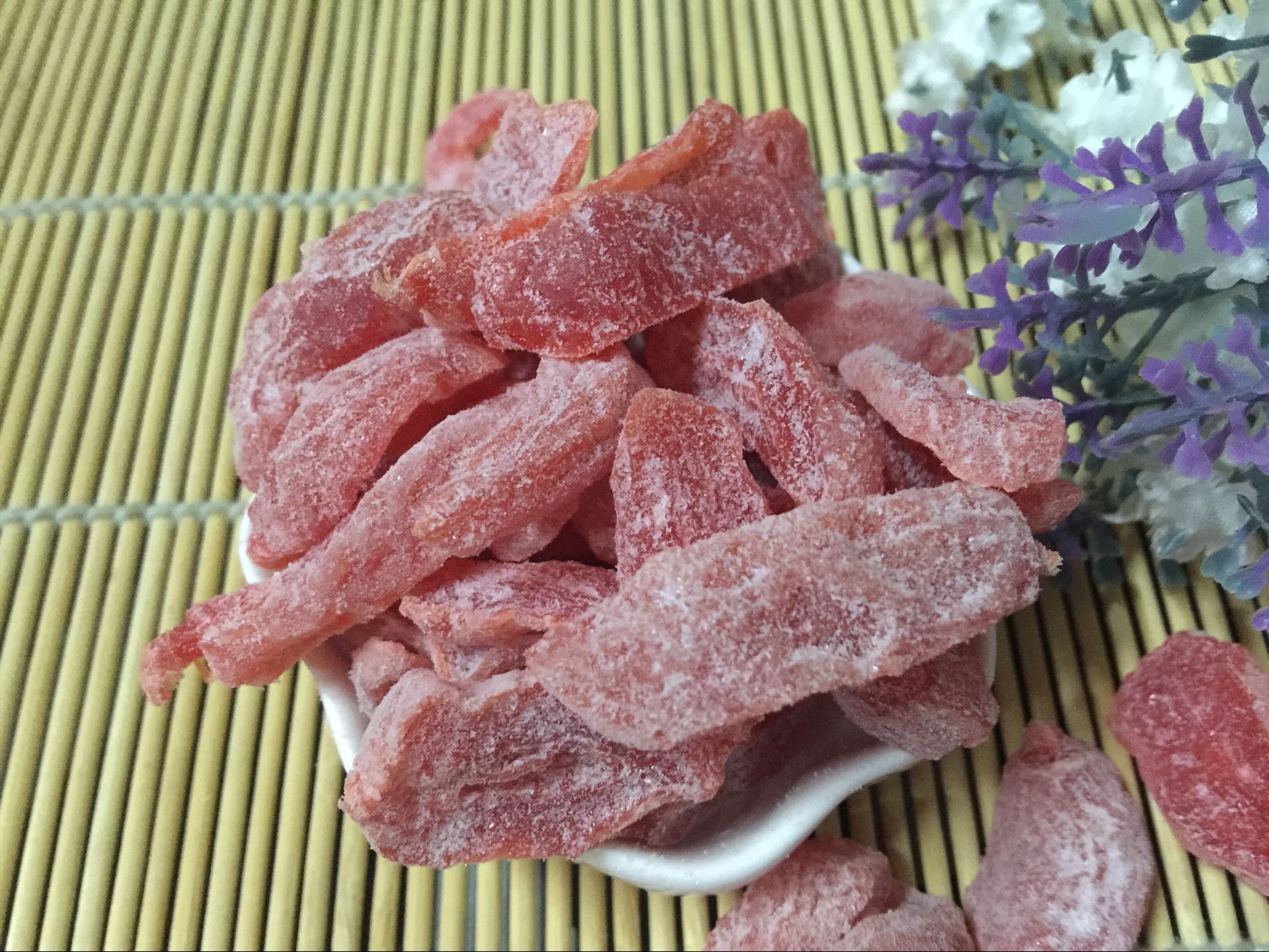 批发散装零食槟榔盐津话梅条 话梅条 话梅干 开胃无核梅肉10斤装