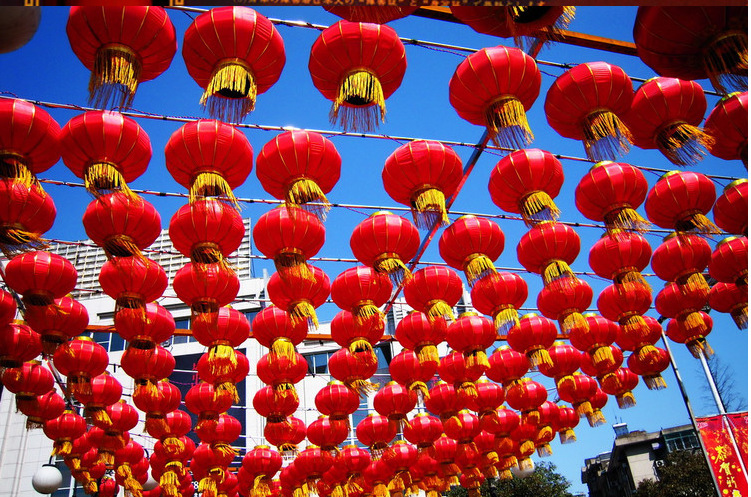 中秋灯笼 国庆节灯笼 广告灯笼 绸布大红灯笼防水灯笼装饰灯笼