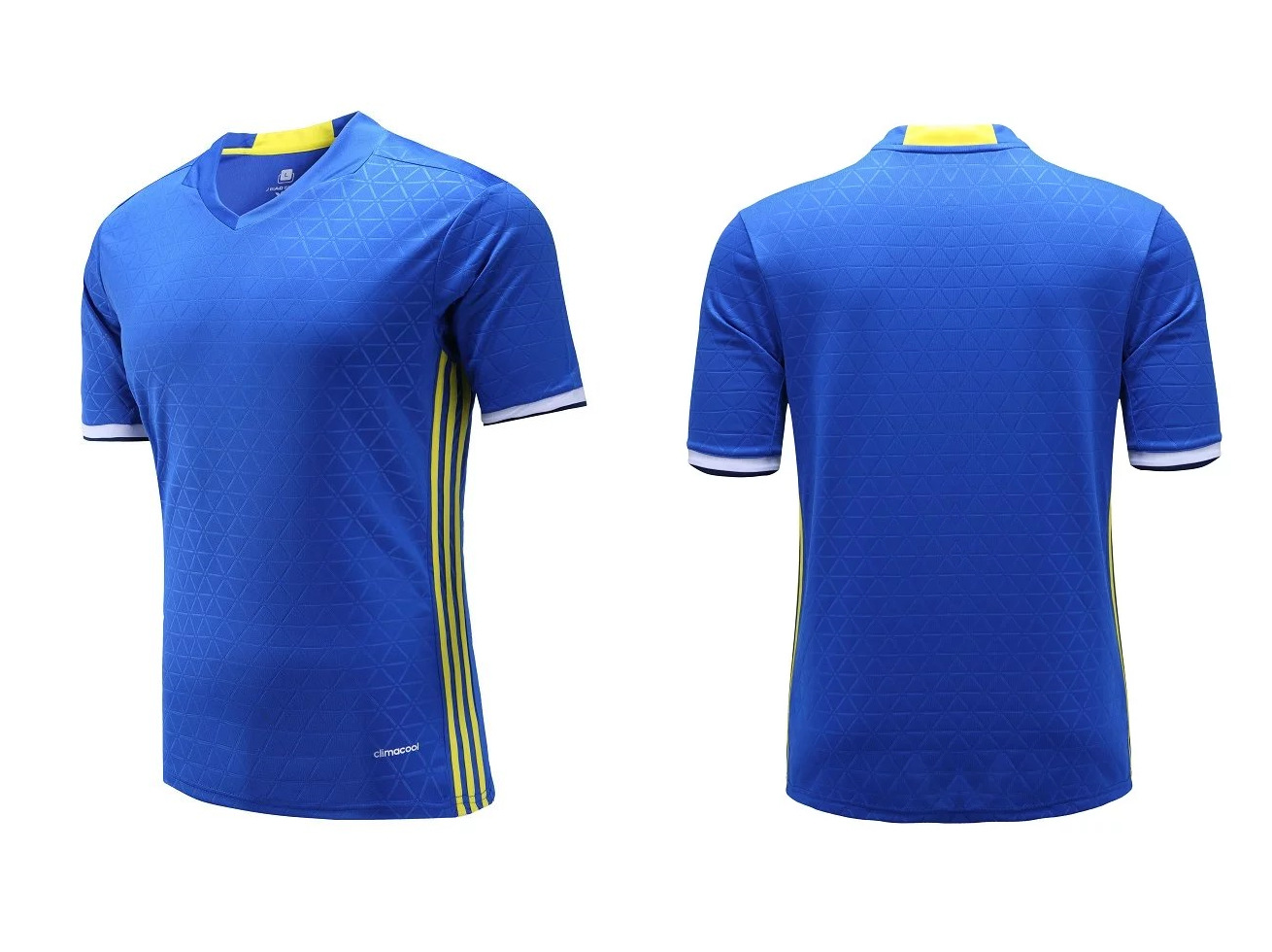 儿童光板足球服比赛训练服 男女短袖套装运动队服透气 印号定制