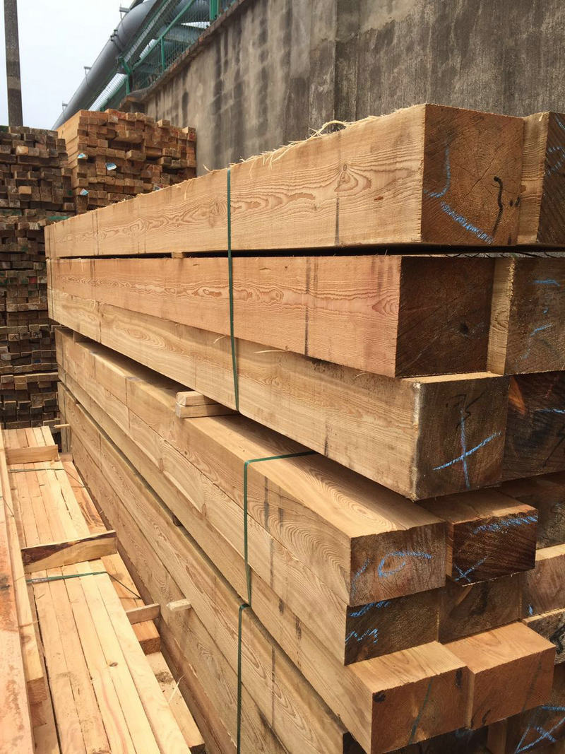 厂家批发落叶松工程木方落叶松规格材落叶松枕木落叶松跳板