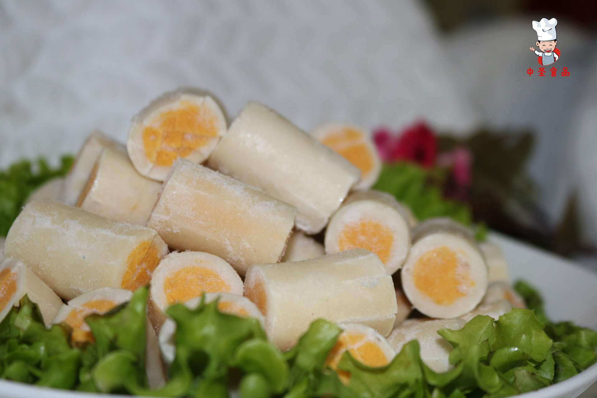 安井双色开花肠 批发火锅料速冻食品 休闲小吃 2.5kgx.