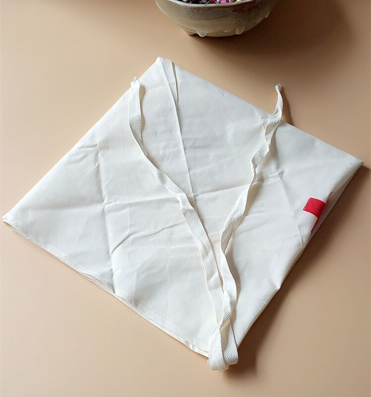 家用纯棉三角巾 印红十字会培训急救包配件 100*100*140cm 系绳