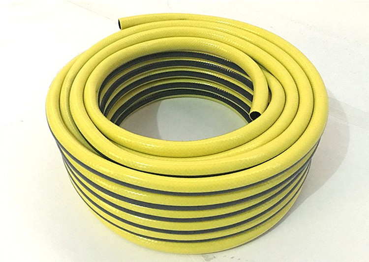厂家直销洗车水管 高压水管 pvc软管 黄色管加厚款无味 双色管