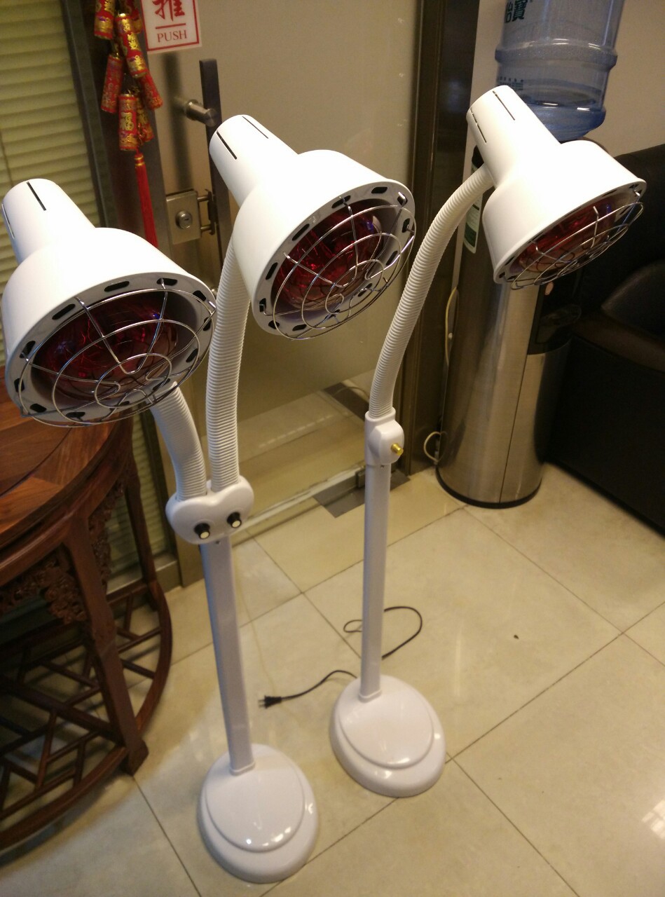 新款双头红外线理疗灯 红外线卵巢保养灯 美肤烤灯