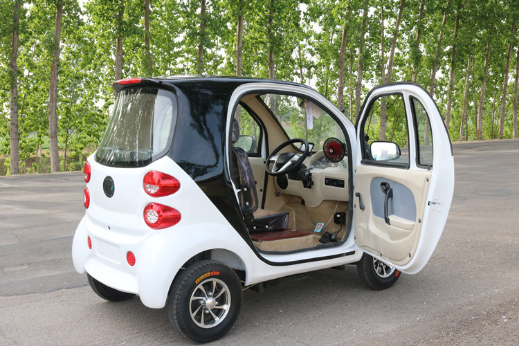 新能源迷你型老年代步车四轮轿车油电两用成人电动汽车四轮电动车