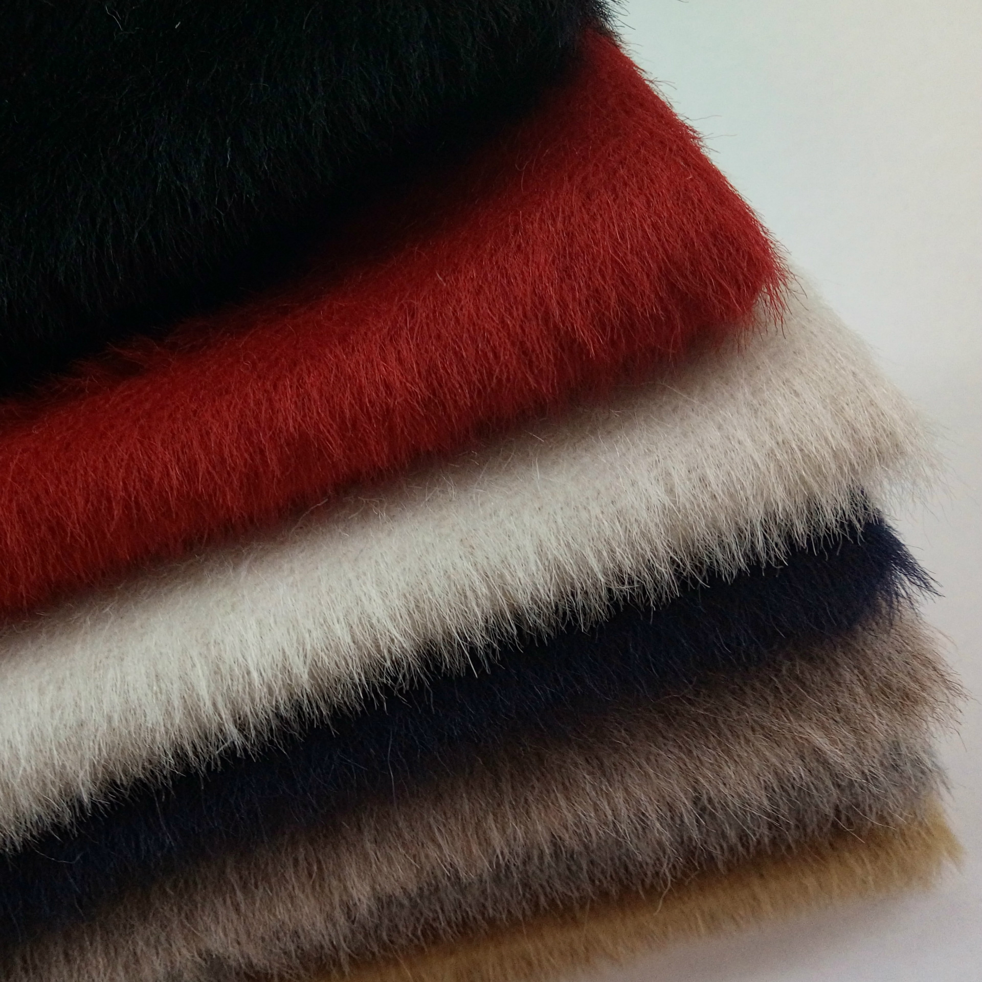 男装女装苏丽羊绒大衣呢 单面长毛呢 阿尔巴卡羊驼绒面料