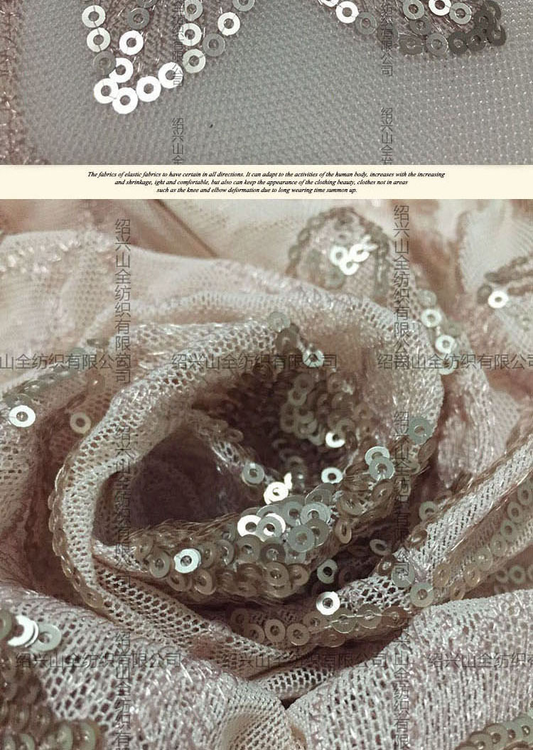 厂家加工定制电脑绣花高端亮片绣珠片绣3厘服装舞台面料