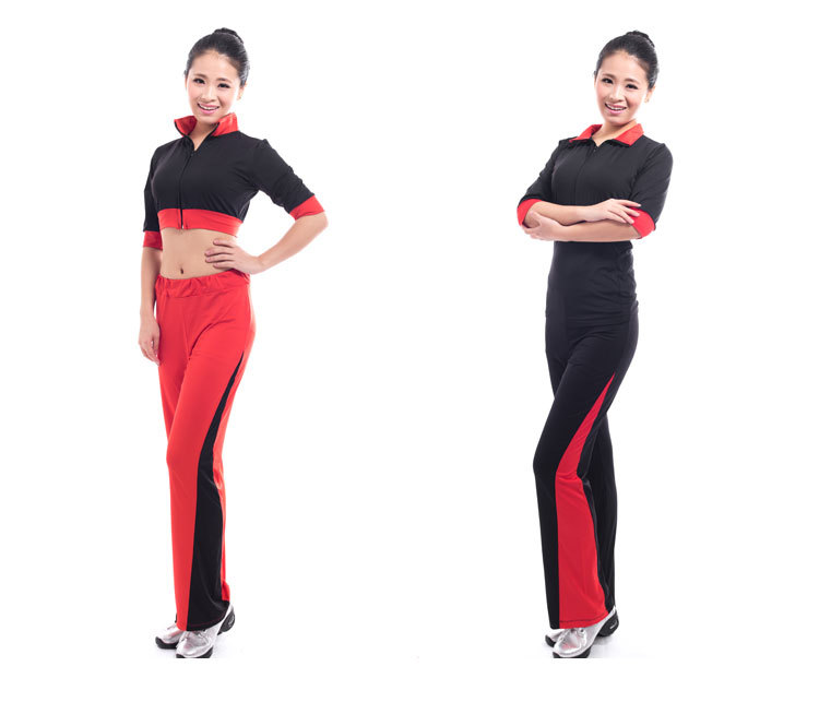云裳恋衣春夏新款三件套广场舞服装套装舞蹈服中老年跳操演出服女