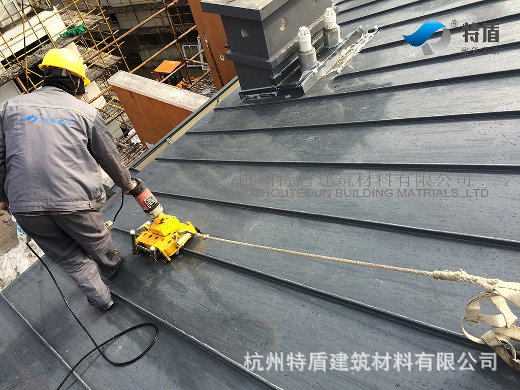 【工厂自产自销】矮立边金属屋面板铝镁锰钛锌板适合别墅酒店屋面